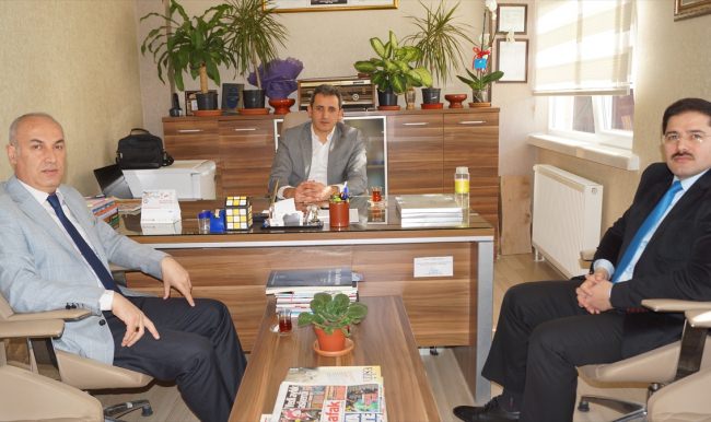 YBÜ Sağlık Hizmetleri MYO Müdürü Ateş, Özdemir'i ziyaret etti