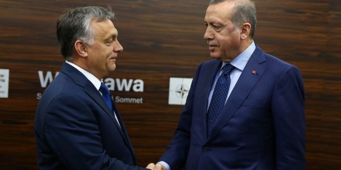 Cumhurbaşkanı Erdoğan, Macaristan Başbakanı Orban’ı kabul etti