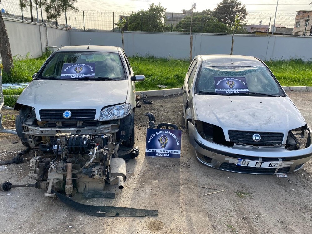 Yedek parçası için aynı marka aracı çekiciyle çaldılar 