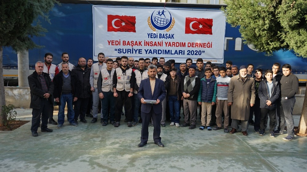 Yedi Başak’tan İdlip’e yardım 