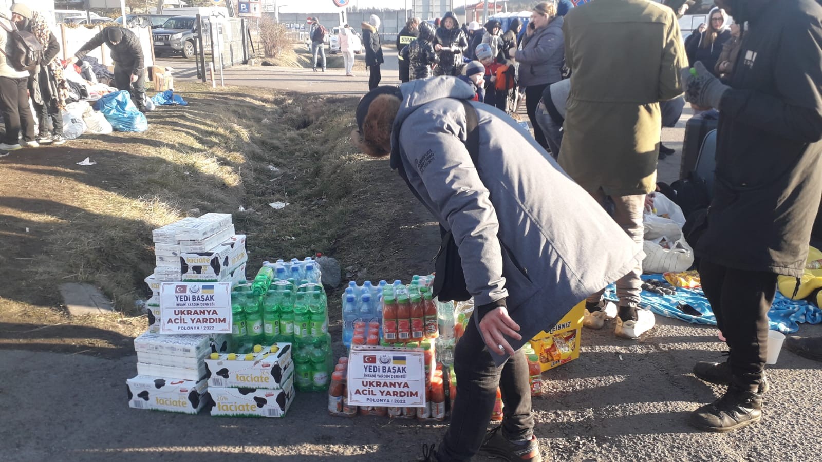 Yedi Başak’tan savaş mağduru Ukrayna halkına yardım