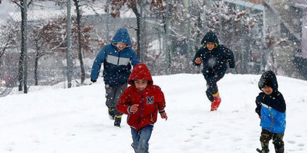 Yedi ilde eğitime kar engeli
