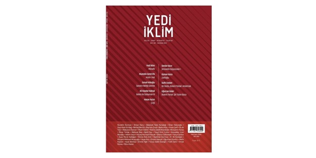 Yediiklim Dergisi haziran sayısı yine dopdolu