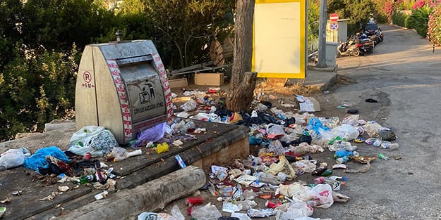 Yediler içtiler pisletip gittiler! Bodrum'a seküler zulüm