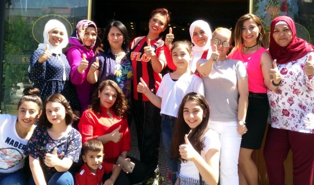 Yelda Başaran’dan kadın taraftarlara destek 