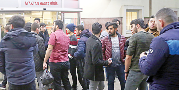 Yemeği yiyen hastaneye koştu