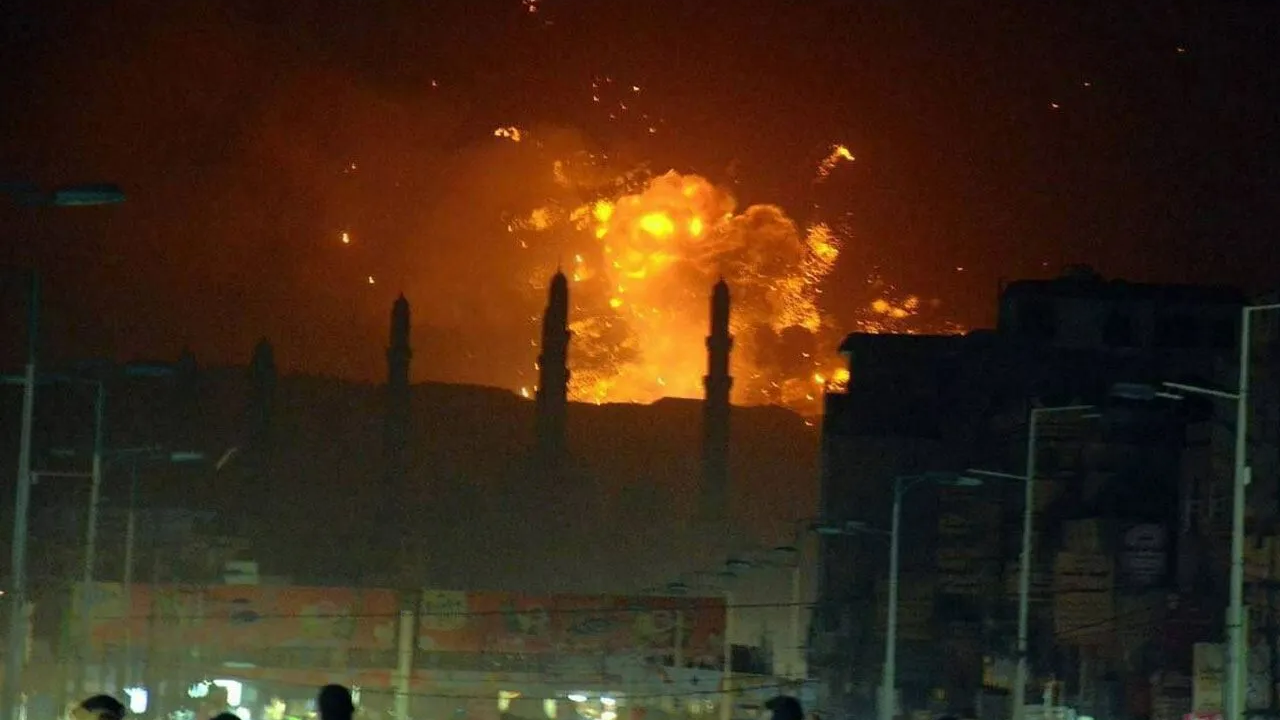 Yemen bombardıman altında! 1000 hava saldırısı!