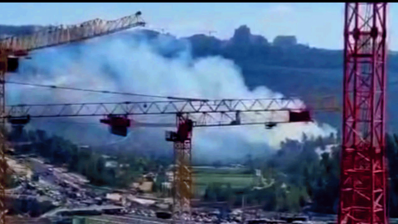 Yemen İsrail’i yaktı! Siyonistler ''Yemen füzesini düşürdük'' demişti, isabet bölgesinde yangın çıktı