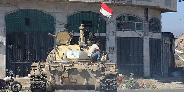 Yemen'de hükümet güçlerinden Husiler'e karşı zafer