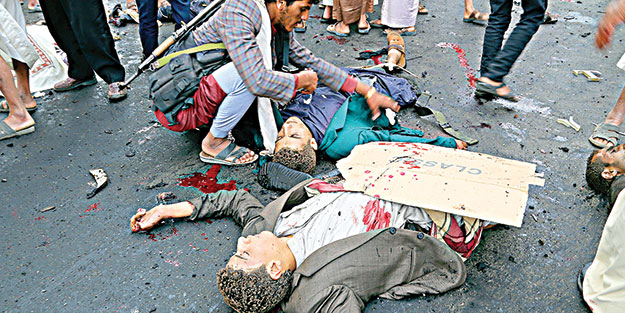 Yemen’de kanlı gün