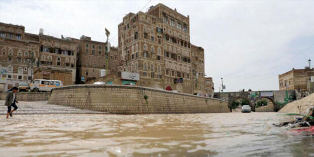 Yemen’de sel felaketi: 40 ölü
