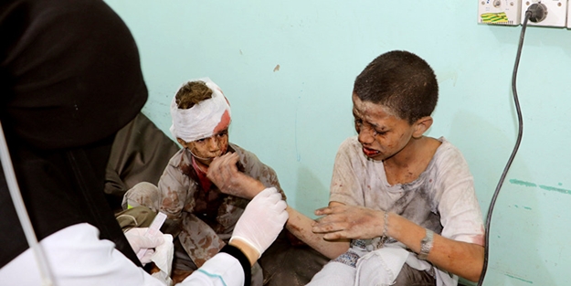 Yemen'deki çatışmaların kurbanı oldular! 7 bin 500'den fazla çocuk...