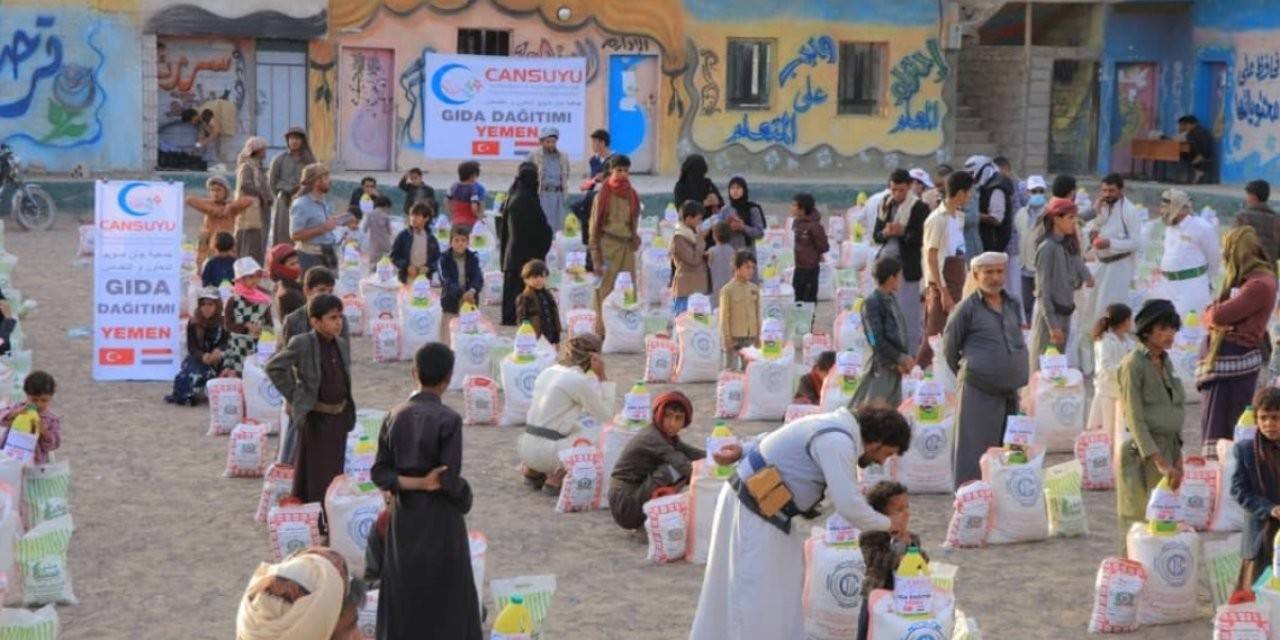 Yemen’e Cansuyu oldular