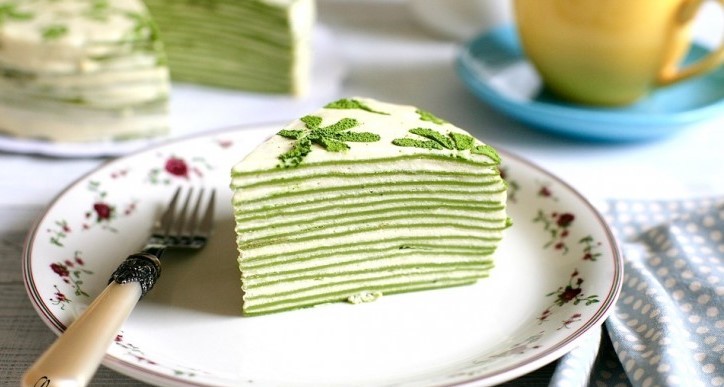 Yemyeşil pasta | Matcha çayını bu kadar lezzetli tüketmiş miydiniz? Yemyeşil pasta | Matcha çayını bu kadar lezzetli tüketmiş miydiniz?