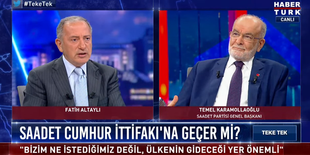 Yeni Akit '28 Şubat'ın küfürbaz tetikçileri ne zaman yargılanacak?' diyor! Temel Karamollaoğlu Fatih Altaylı'ya konuk oluyor