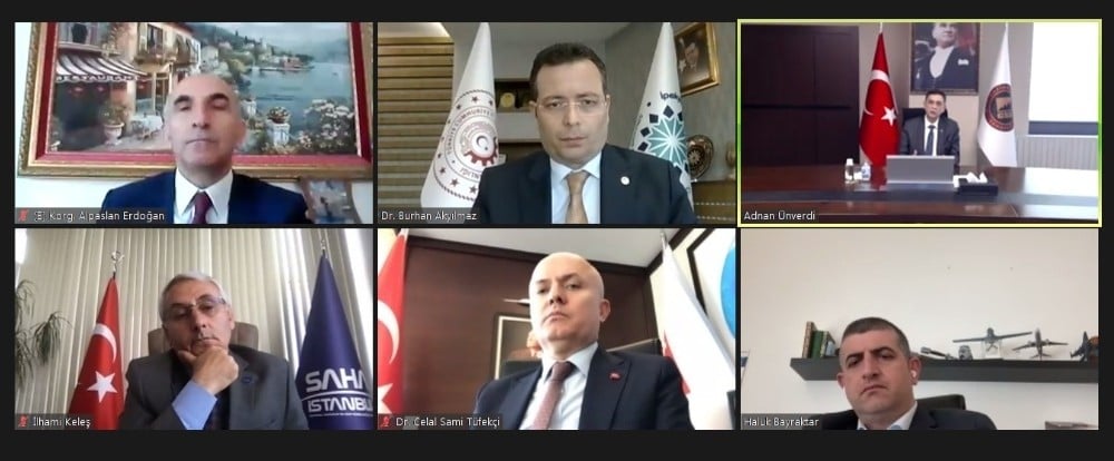 Yeni bir gelişme ekseni olarak savunma sanayi konulu panel video konferans yöntemi ile yapıldı 