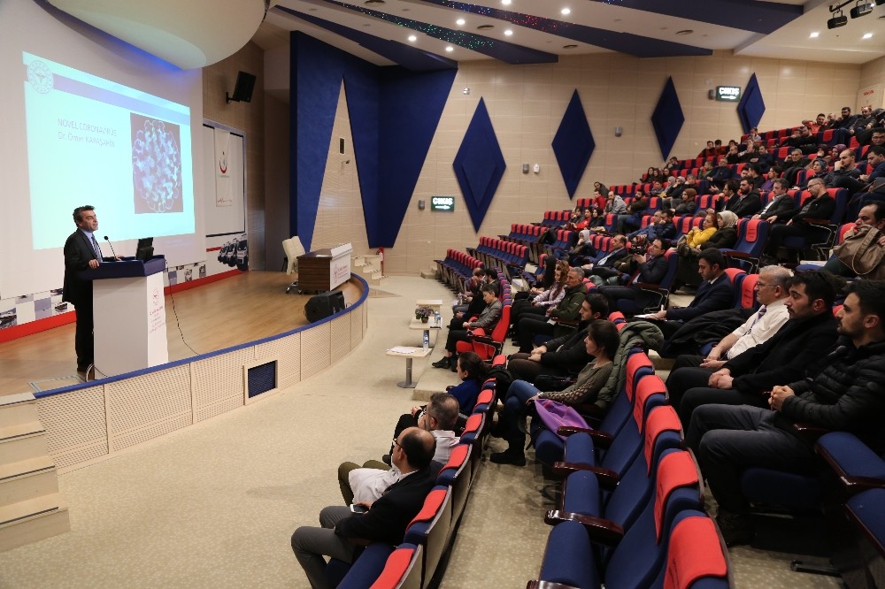 Yeni coronavirus enfeksiyonu bilgilendirme, korunma, kontrol ve tedavi eğitimi başladı 