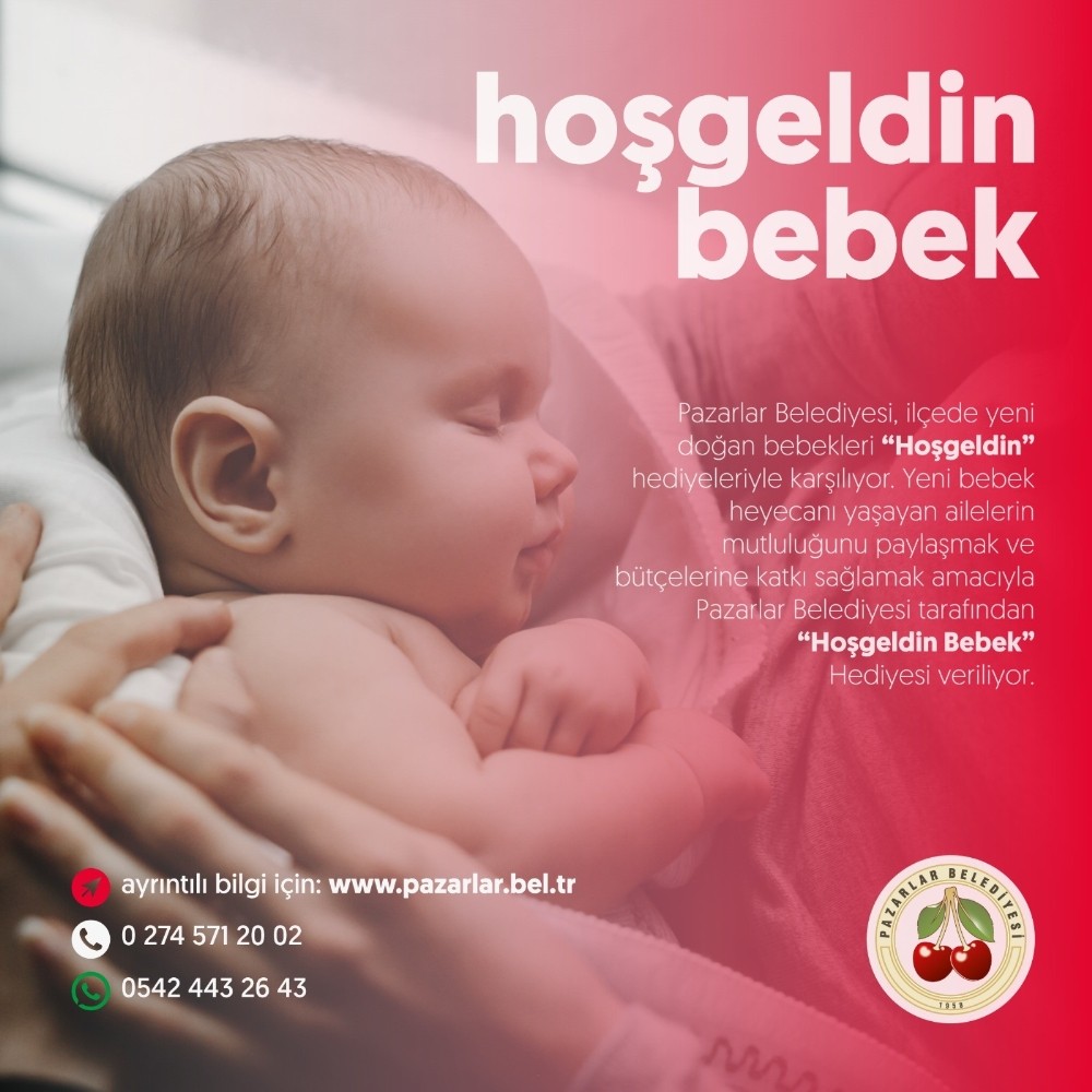 Yeni doğan bebeklere “Hoş geldin” hediyesi 