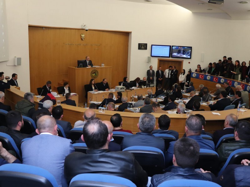Yeni dönem belediye meclisi ilk toplantısını yaptı 