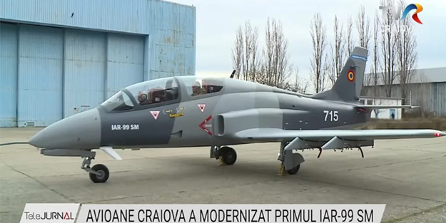 Yeni eğitim ve taarruz uçağı IAR 99 SM fabrikadan çıktı!