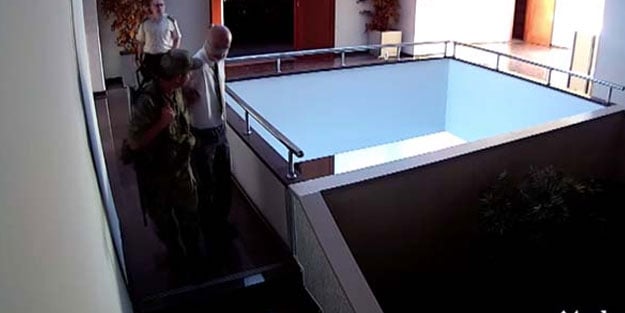 Yeni görüntüler ortaya çıktı! TEM Başkanı Aslan'ı, gözleri bağlı infaza götürmüşler