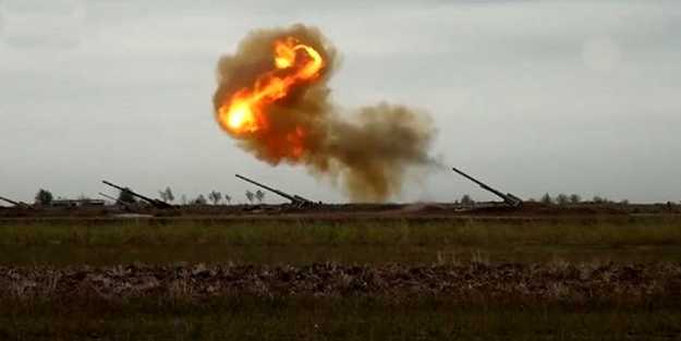 Yeni görüntüler paylaşıldı! Azerbaycan Ermenistan'ı böyle vurdu