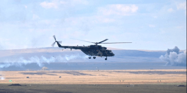 Yeni güne kara haberle başladılar! Mi-8 tipi askeri helikopter düştü