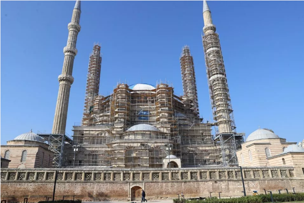 Yeni hali nasıl olacak? Selimiye Cami'sinde son durum