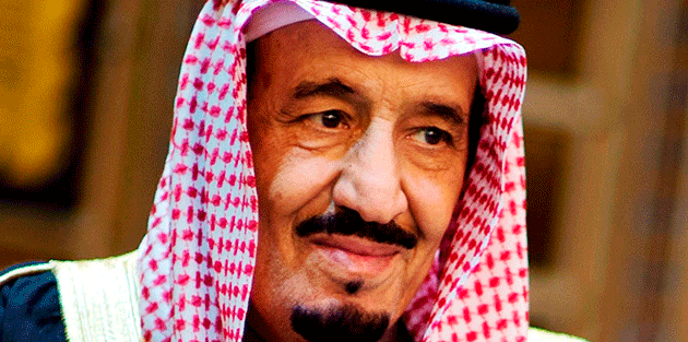 Yeni kral’dan jest