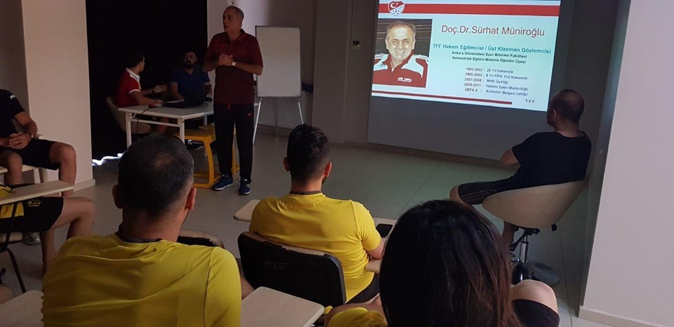Yeni Malatyasporlu futbolculara değişen kurallar anlatıldı 