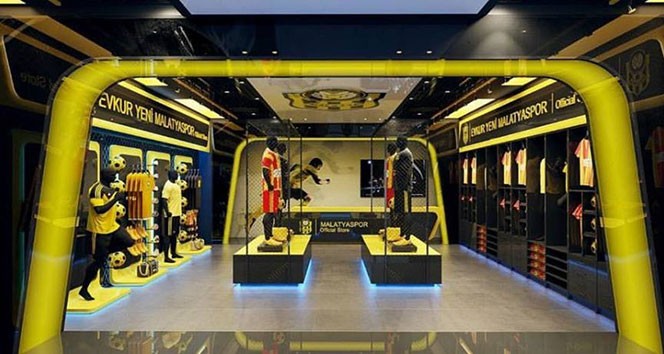 Yeni Malatyaspor’un ikinci kulüp mağazası böyle olacak