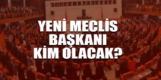 Yeni Meclis-TBMM Başkanı kim olacak?