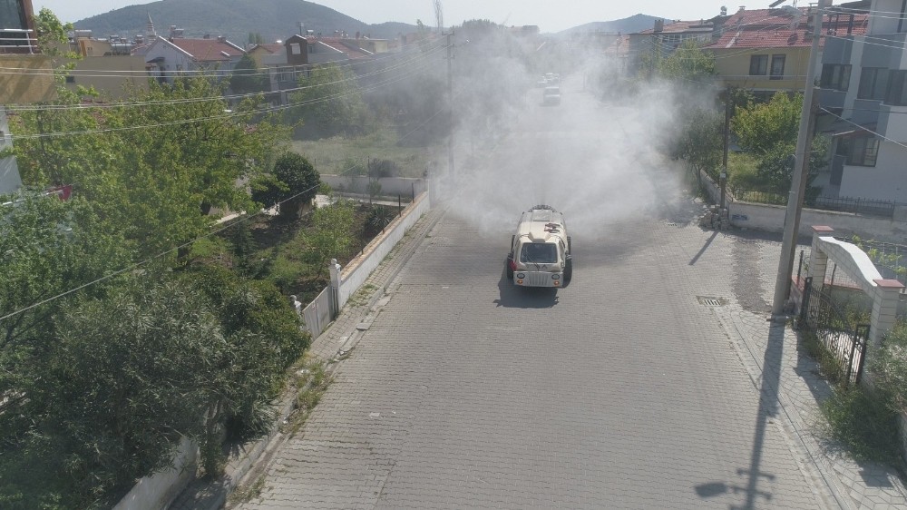 Yeni nesil dezenfekte aracı Burhaniye’ye hizmet veriyor 