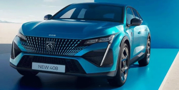 Yeni Peugeot 408 vitrine çıktı