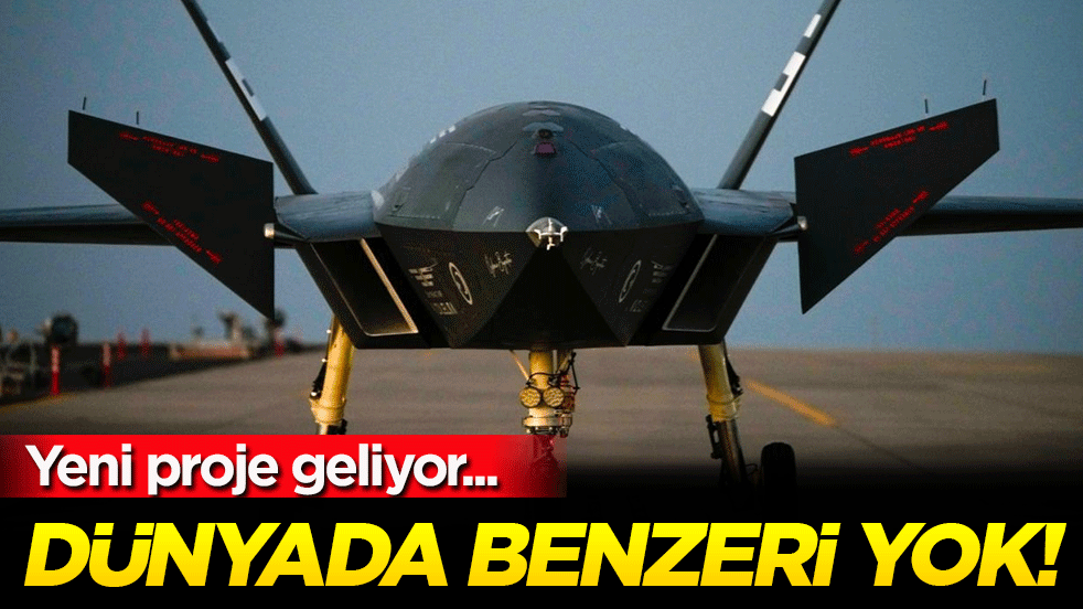 Yeni proje geliyor! Dünyada benzeri yok!