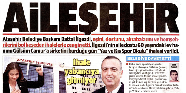 Yeni Şafak'tan olay Battal İlgezdi manşeti