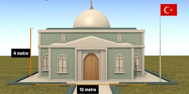 Yeni Süleyman Şah Türbesi'nin görüntüleri paylaşıldı