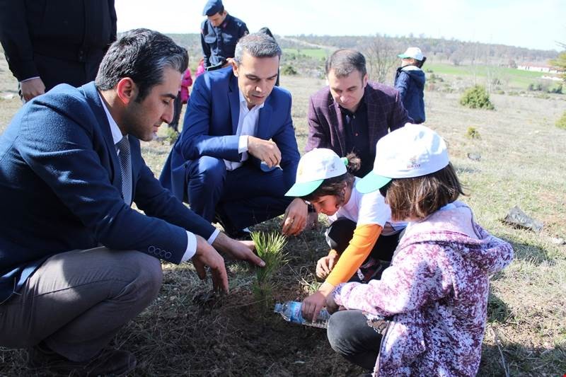 ’’Yeni yetişen nesilde ağaç sevgisi ne kadar iyi oluşursa geleceğimiz de o kadar huzurlu ve aydınlık olur’’ 