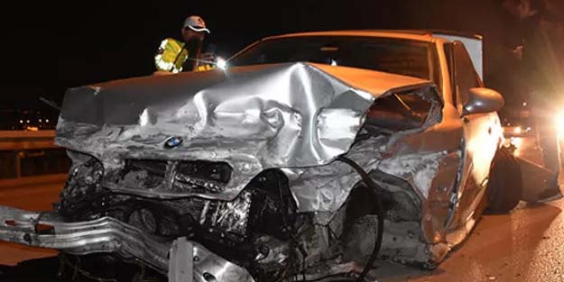 Yeni yılın ilk dakikalarında kaza yaptı: Yılın en şanslı insanı oldum