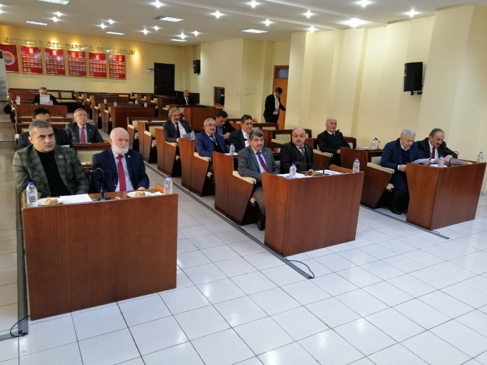 Yeni yılın ilk il genel meclis toplantısı yapıldı 