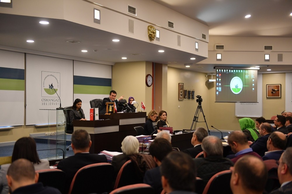 Yeni yılın ilk meclis toplantısı yapıldı 