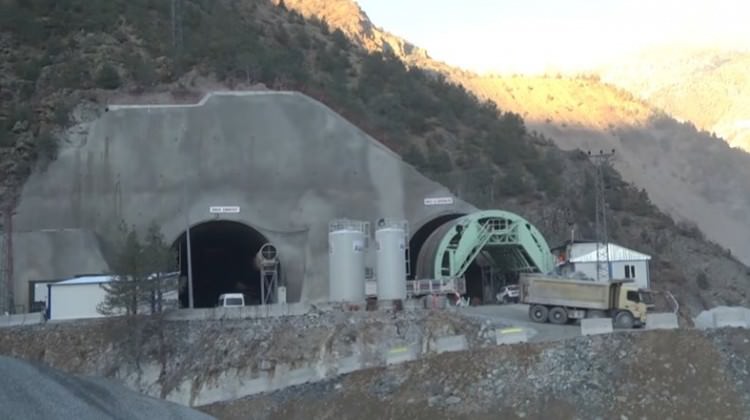 Yeni Zigana tünelinde 7 bin 700 metre kazıldı