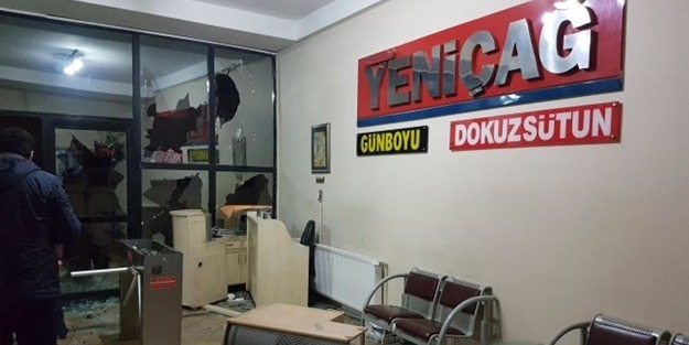 Yeniçağ gazetesine saldırı