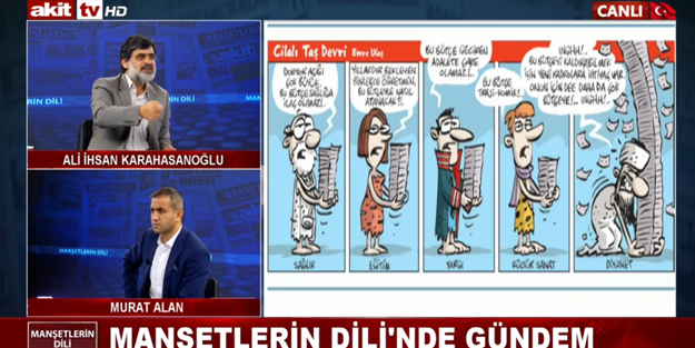Yeniçağ’dan küstah karikatür! Kendisini milliyetçi muhafazakar diye takdim edenlere bakın