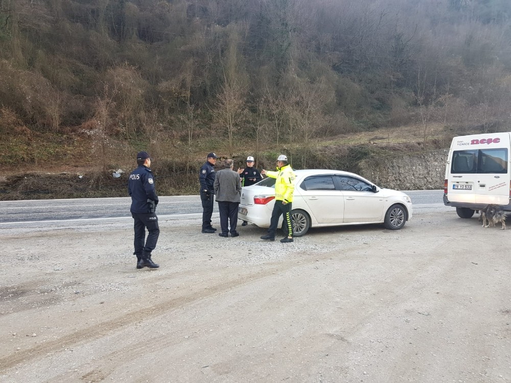 Yenice Emniyetinden asayiş ve trafik uygulaması 