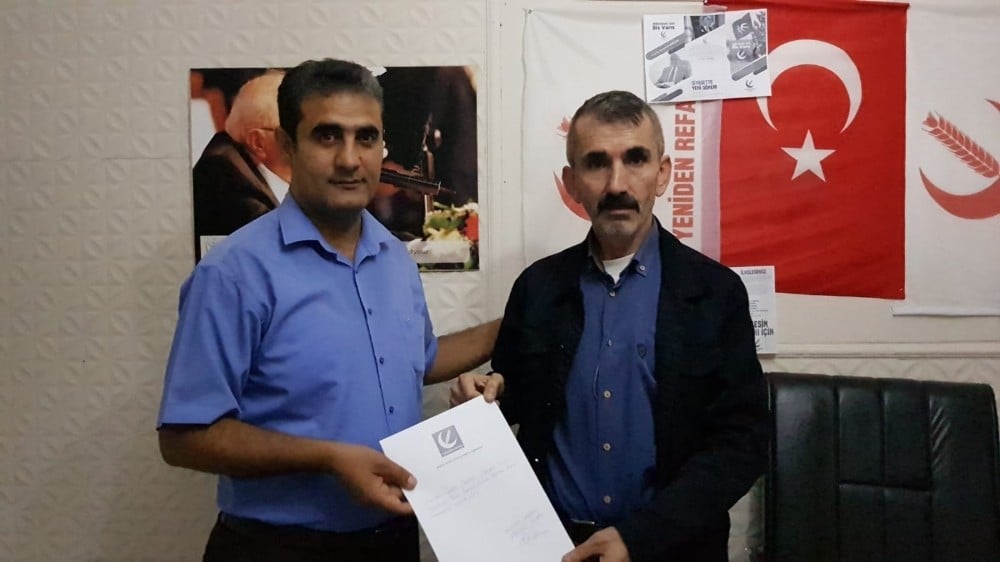 Yeniden Refah Partisi Develi İlçe Başkanlığına Kemal Yıldız Atandı 