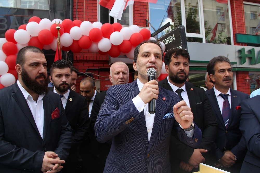Yeniden Refah Partisi Genel Başkanı Fatih Erbakan, Çorum’da 