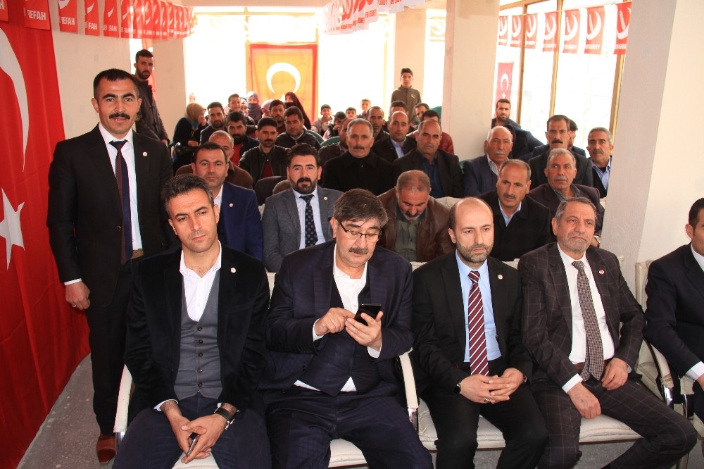 Yeniden Refah Partisi Muradiye İlçe Başkanlığına Yeşilgöz seçildi 