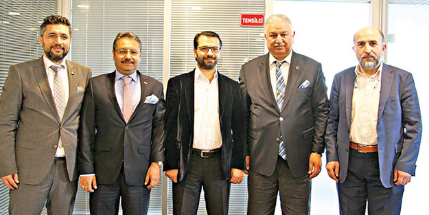 Yeniden Refah Partisi’nden Akit Medya’ya ziyaret