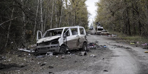 Yeniden Ukrayna'nın kontrolüne geçti! Savaşın acı yüzü böyle görüntülendi
